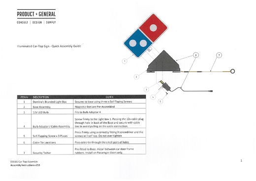 Picture of Car Topper Tile